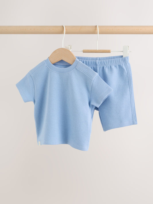 Blue Baby Top and Shorts Set (0mths-2yrs) image 1