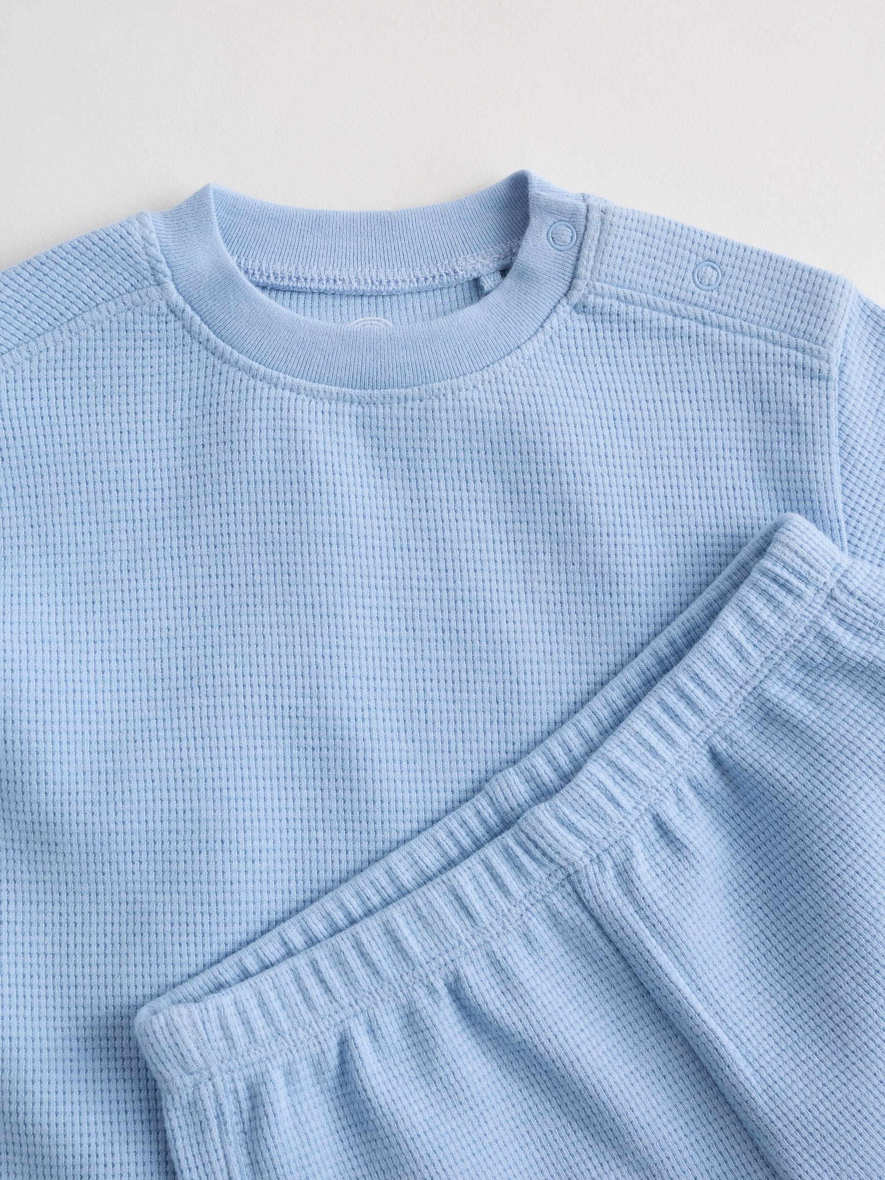 Blue Baby Top and Shorts Set (0mths-2yrs) image 7