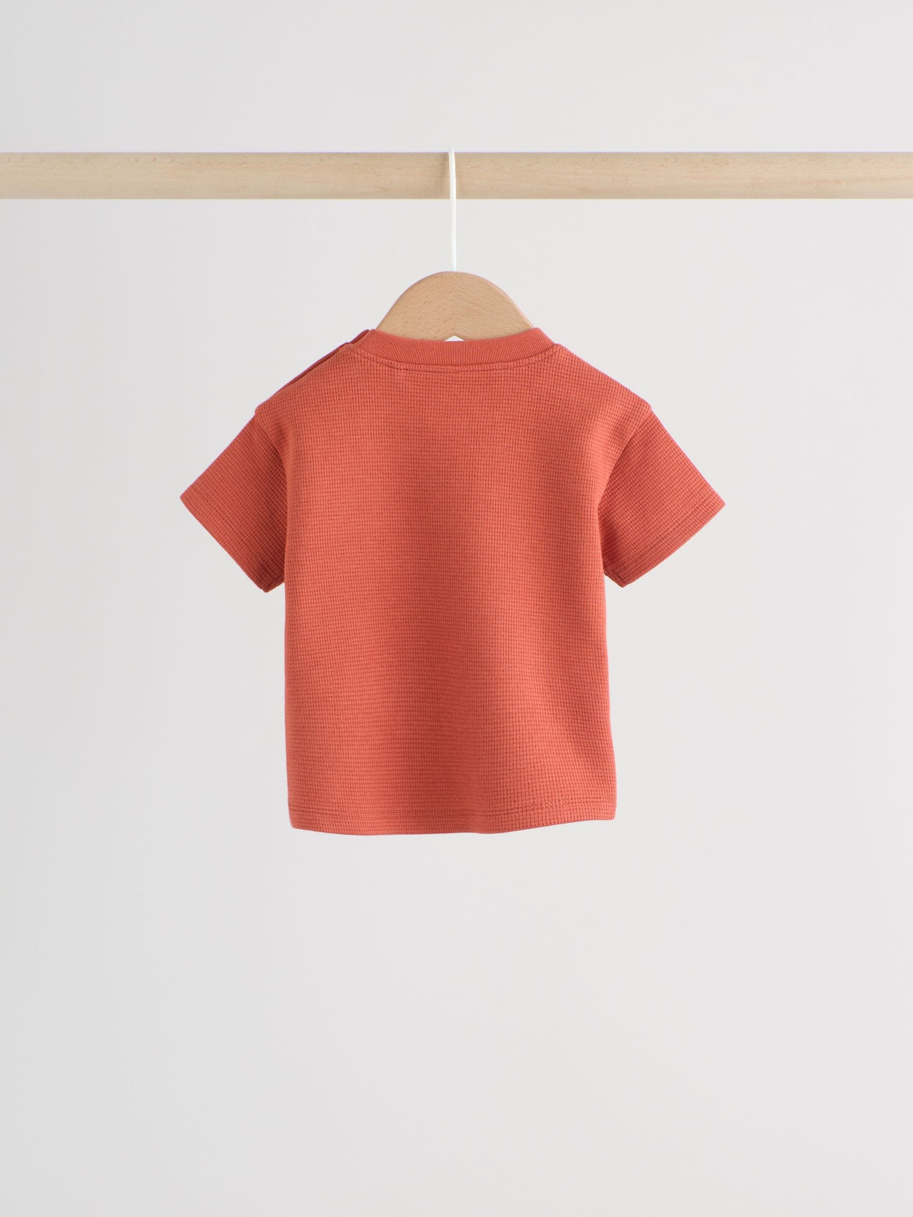 Rust Brown Baby Top and Shorts Set (0mths-2yrs) image 5