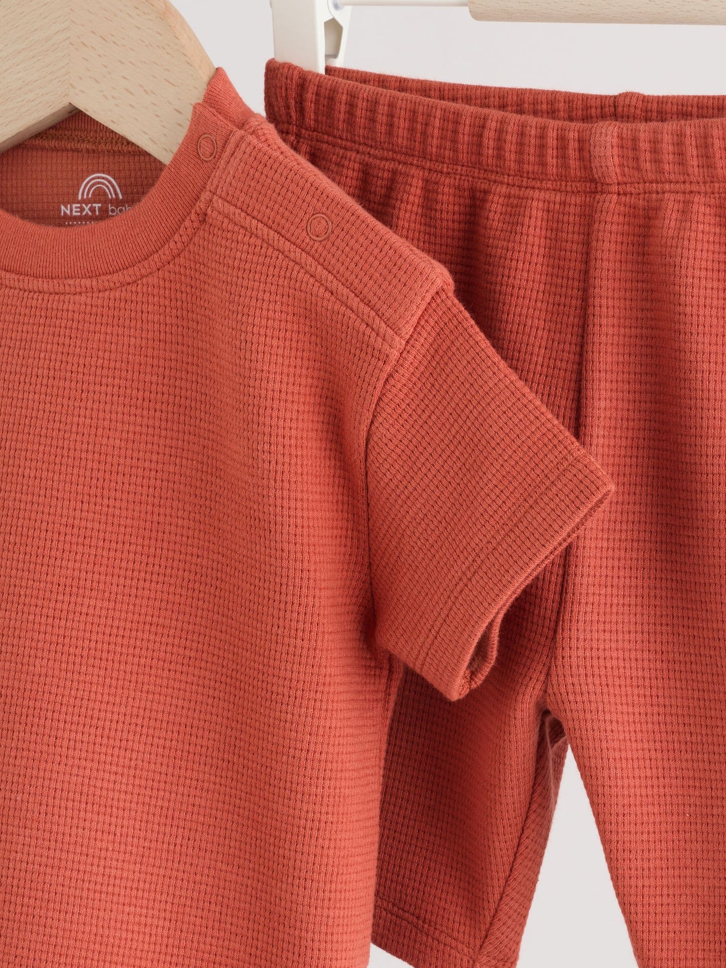 Rust Brown Baby Top and Shorts Set (0mths-2yrs) image 7
