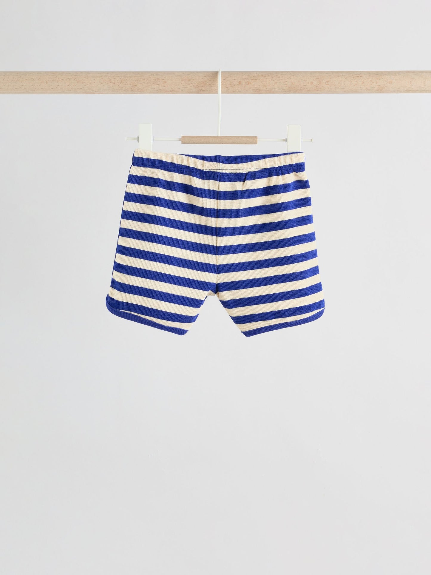Blue Stripe Long Sleeve Top and Shorts Baby Set (0mths-2yrs) image 6