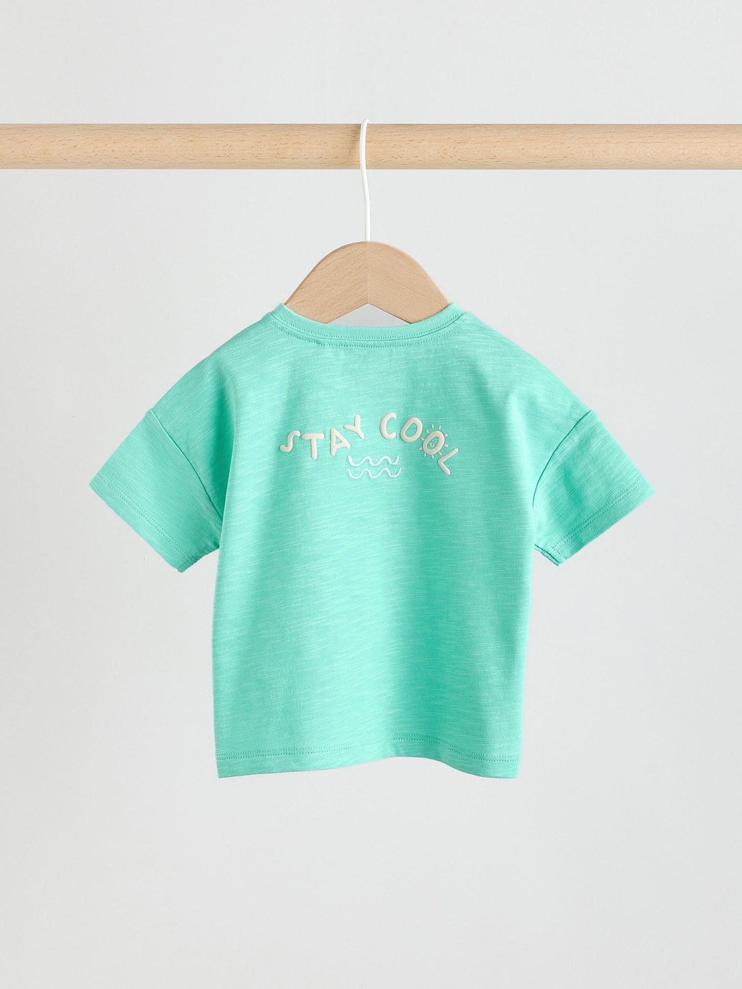 Dsiney Kidz - Green/Blue Stripe Top and Trousers Baby Set (0mths-3yrs) image 7