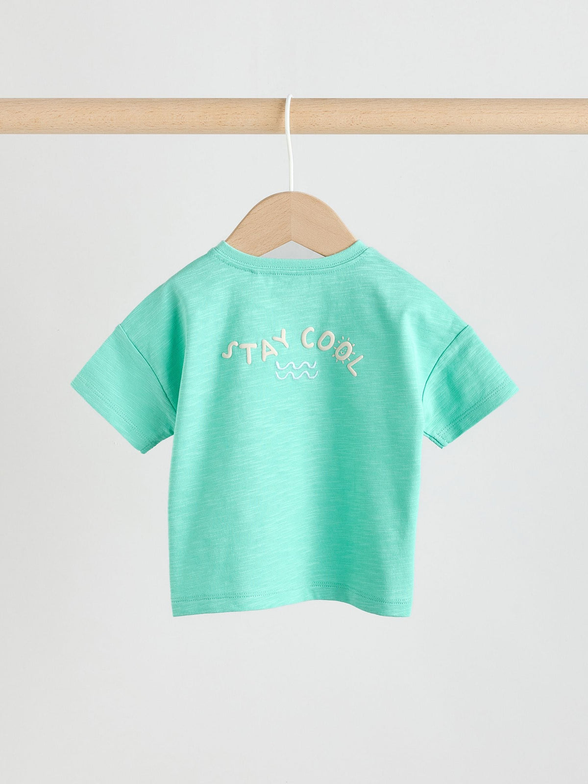 Dsiney Kidz - Green/Blue Stripe Top and Trousers Baby Set (0mths-3yrs) image 7
