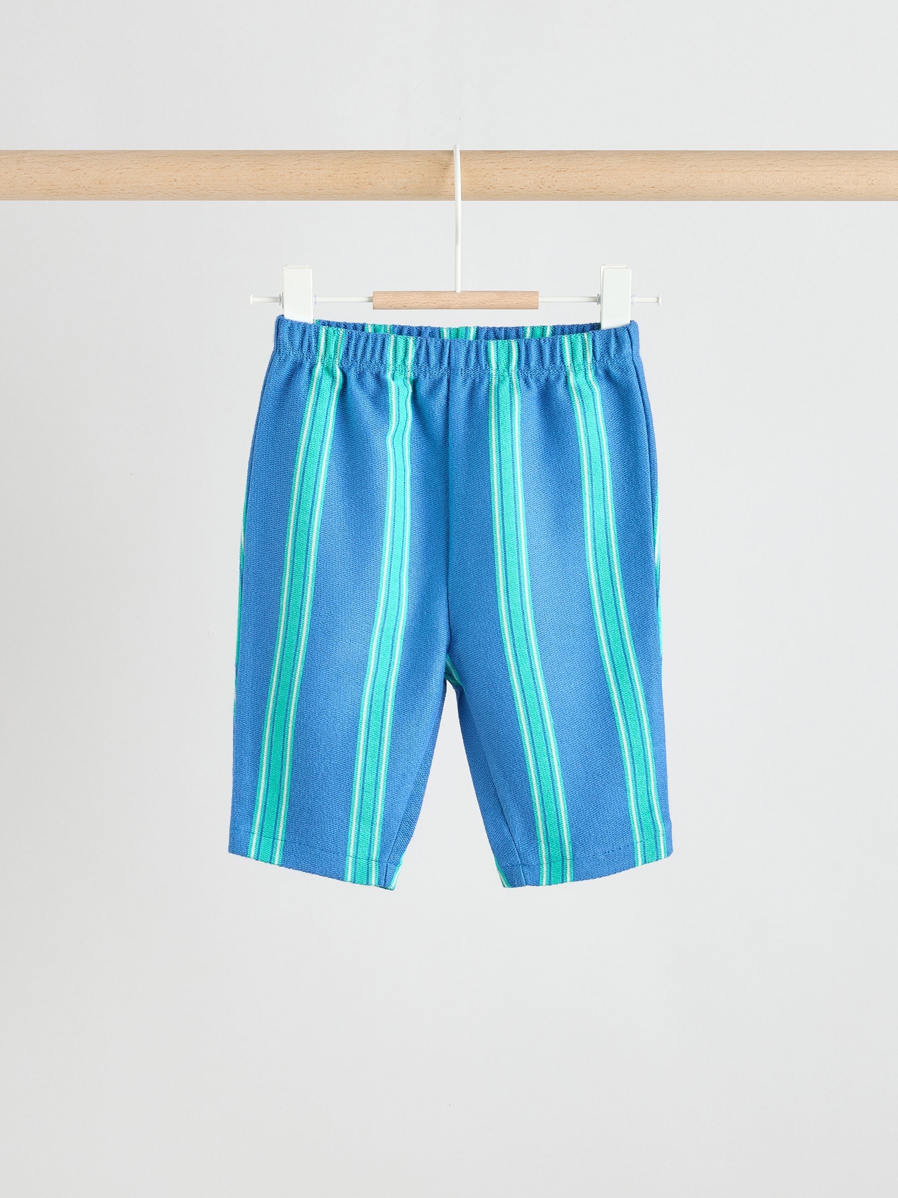 Dsiney Kidz - Green/Blue Stripe Top and Trousers Baby Set (0mths-3yrs) image 8