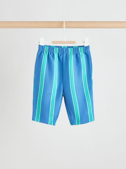 Dsiney Kidz - Green/Blue Stripe Top and Trousers Baby Set (0mths-3yrs) image 8