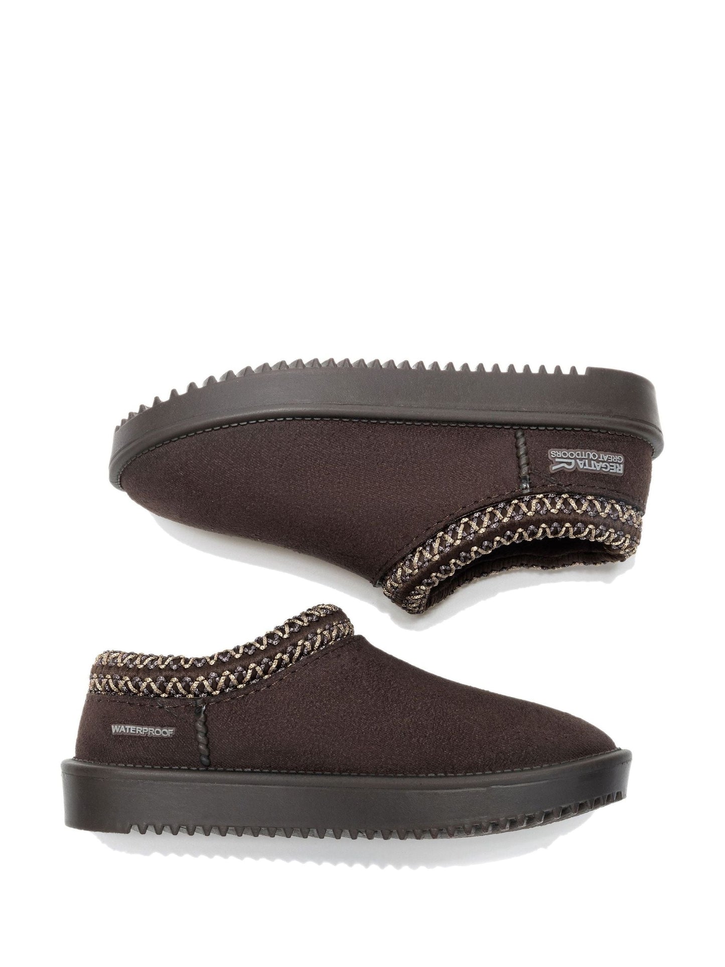 Regatta Brown Risley Junior Waterproof Mule image 3