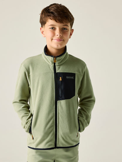 Dsiney Kidz - Regatta Green Junior Frankie Full Zip Fleece image 1