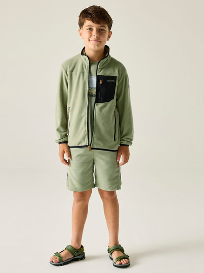 Dsiney Kidz - Regatta Green Junior Frankie Full Zip Fleece image 3