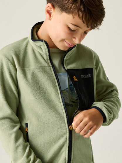 Dsiney Kidz - Regatta Green Junior Frankie Full Zip Fleece image 4
