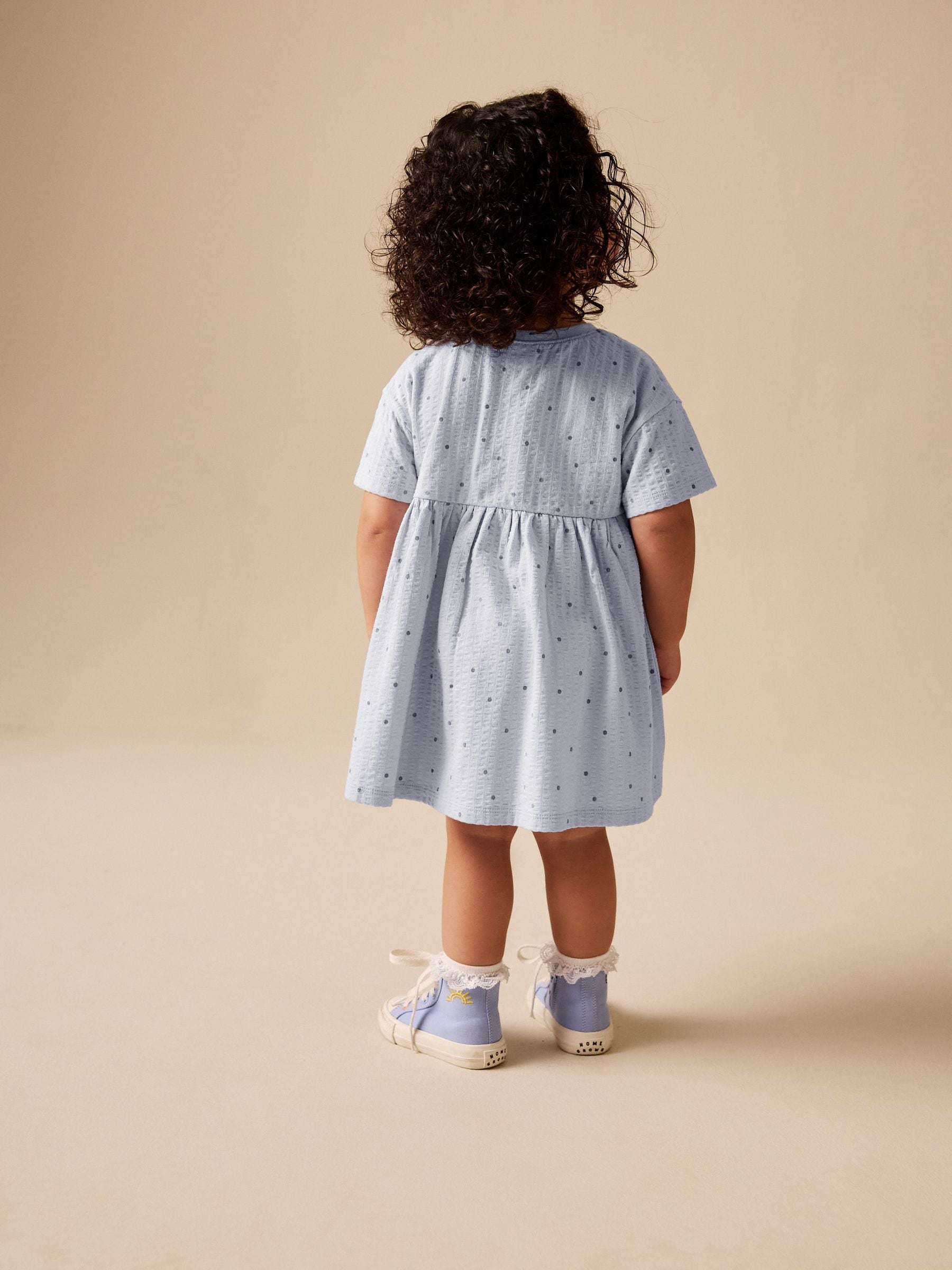 Blue Fairy Jersey Dress (3mths-7yrs) image 3