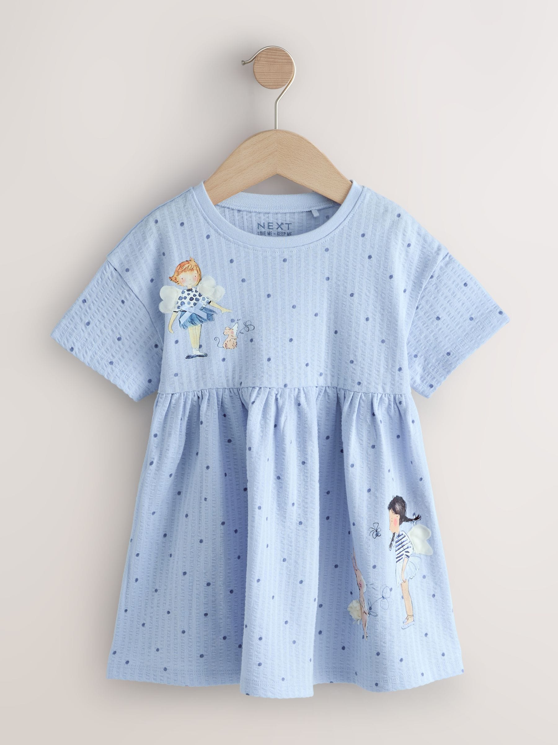 Blue Fairy Jersey Dress (3mths-7yrs) image 5