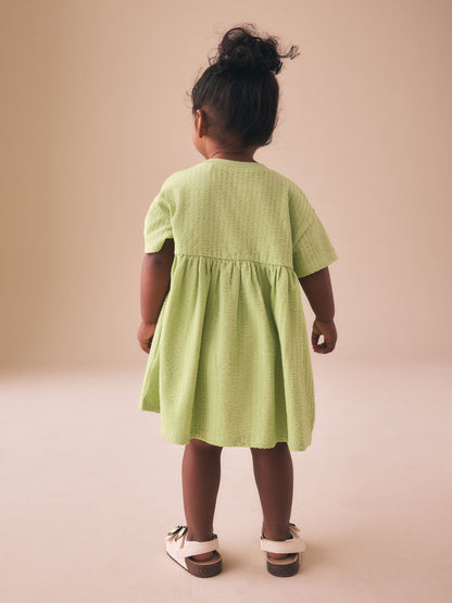 Green Essential Jersey Dress (3mths-7yrs) image 2