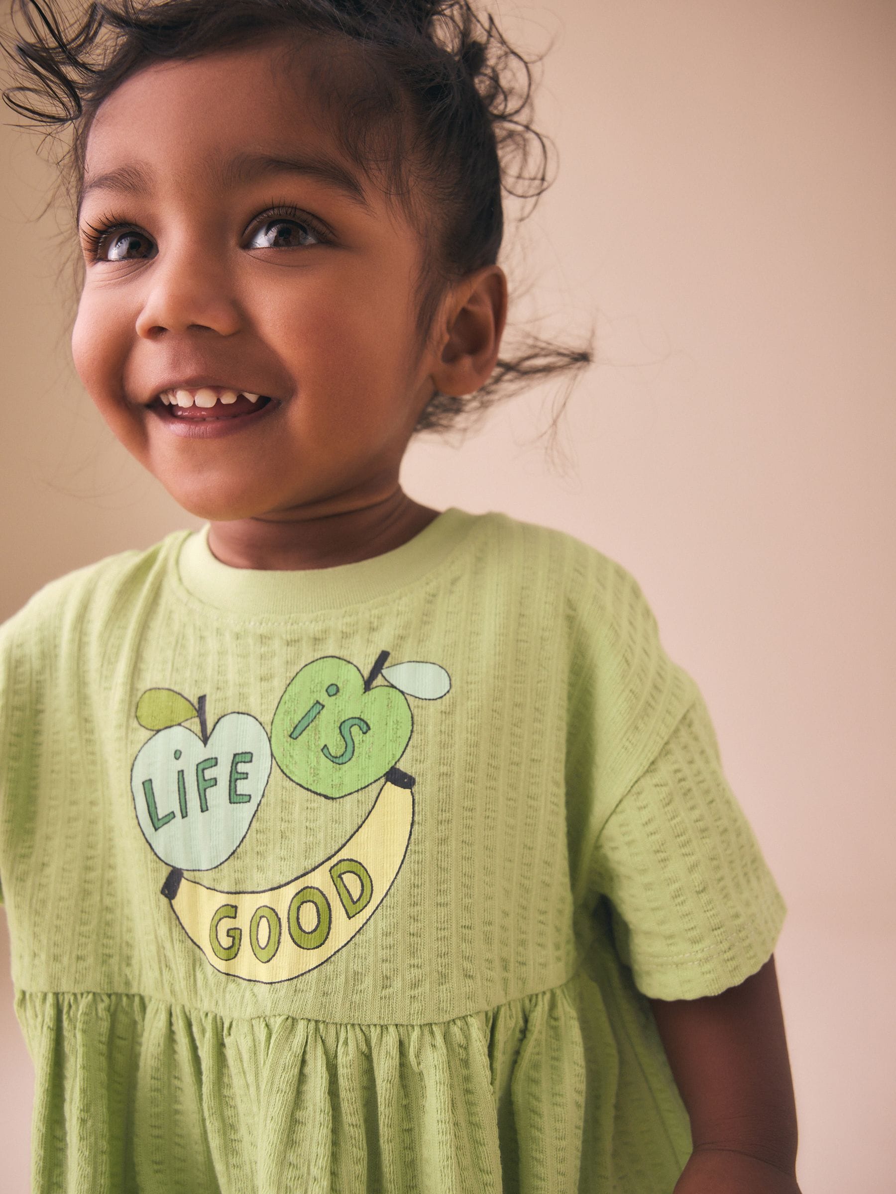 Green Essential Jersey Dress (3mths-7yrs) image 3