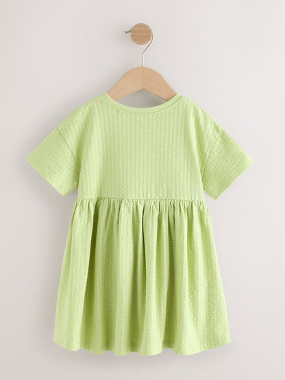 Green Essential Jersey Dress (3mths-7yrs) image 5
