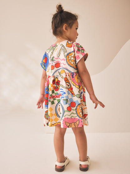 Bright Amalfi Jersey Dress (3mths-7yrs) image 3