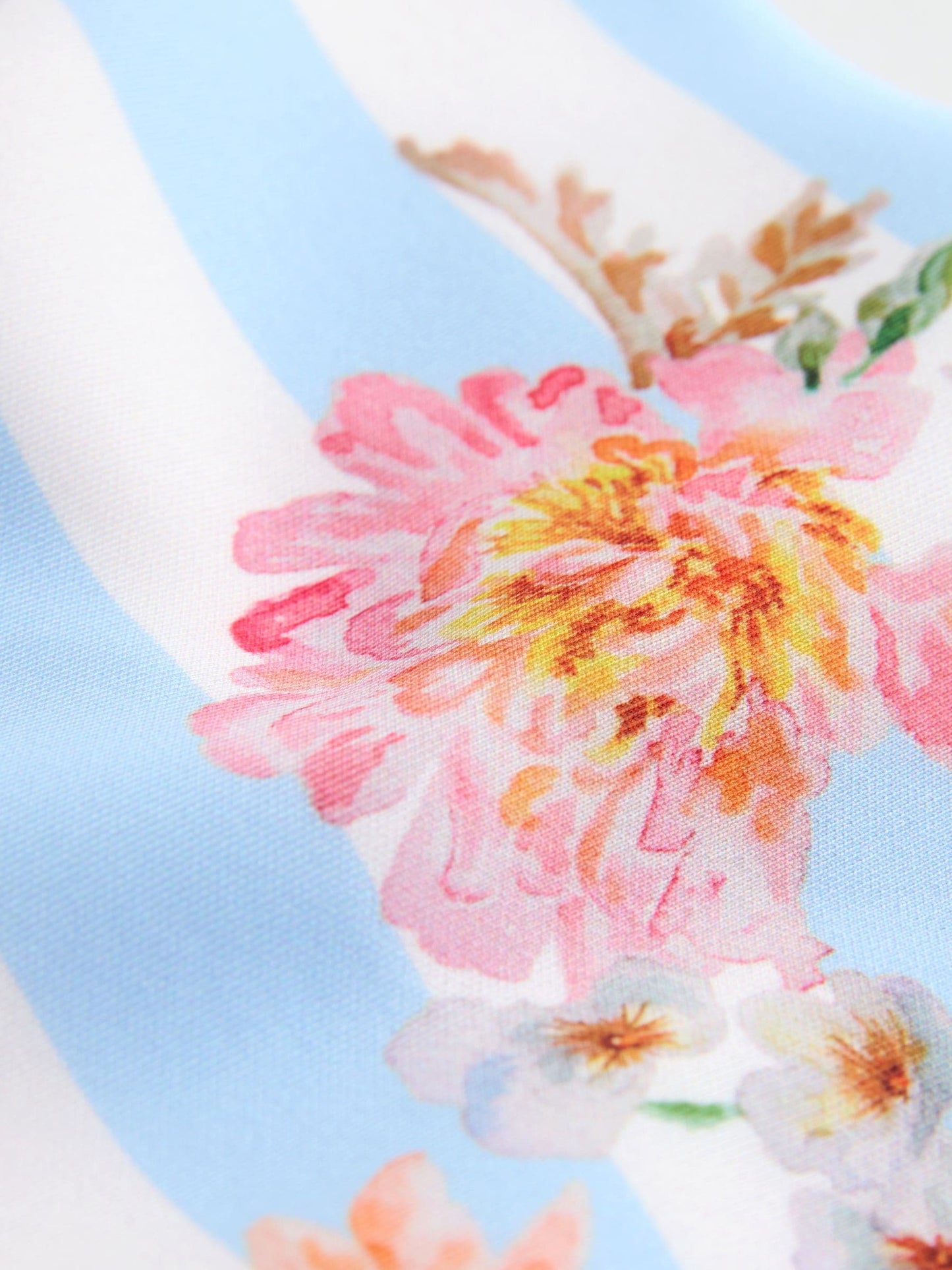 Blue Floral Scuba Top and Skirt Set (3mths-7yrs) image 8