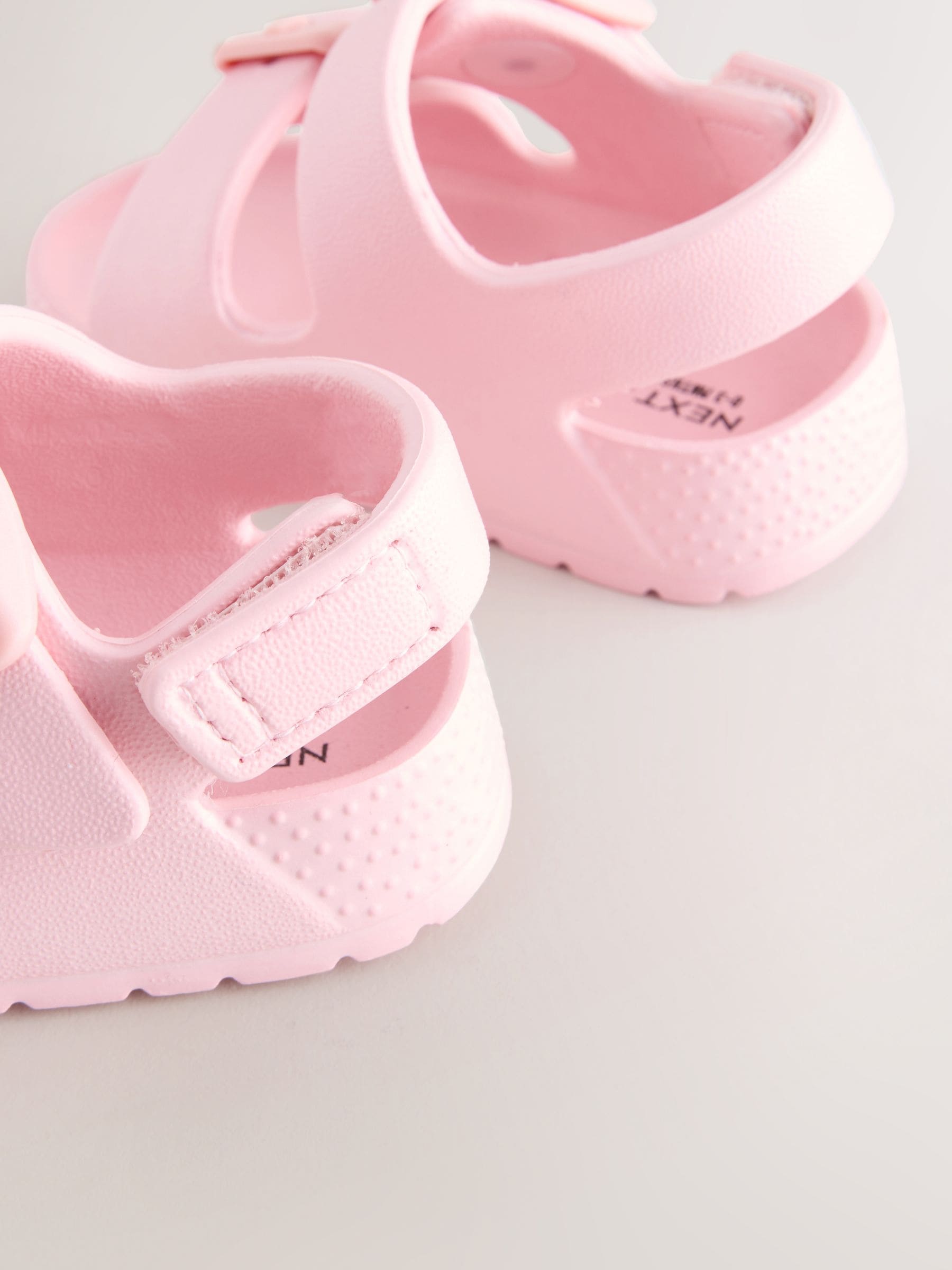 Pink Baby Double Buckle EVA Sandals (0-24mths) image 5