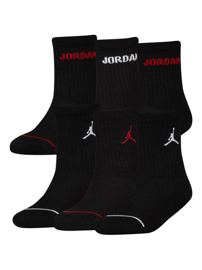Jordan Black Legend Crew 6 Pack Socks - image 5