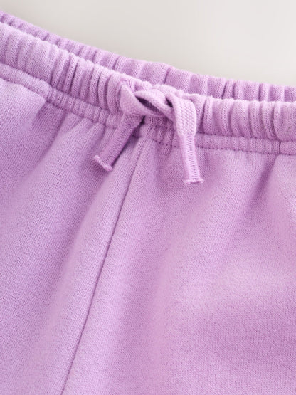 Lilac Purple Wide Leg Sweat Joggers (3mths-7yrs) image 10