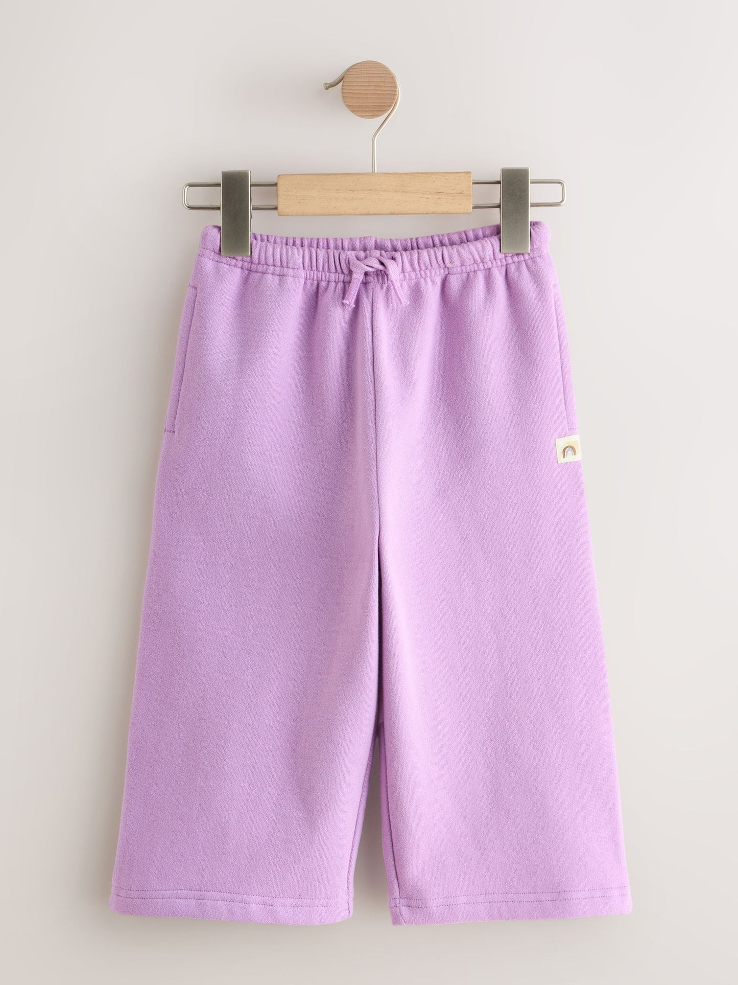 Lilac Purple Wide Leg Sweat Joggers (3mths-7yrs) image 8