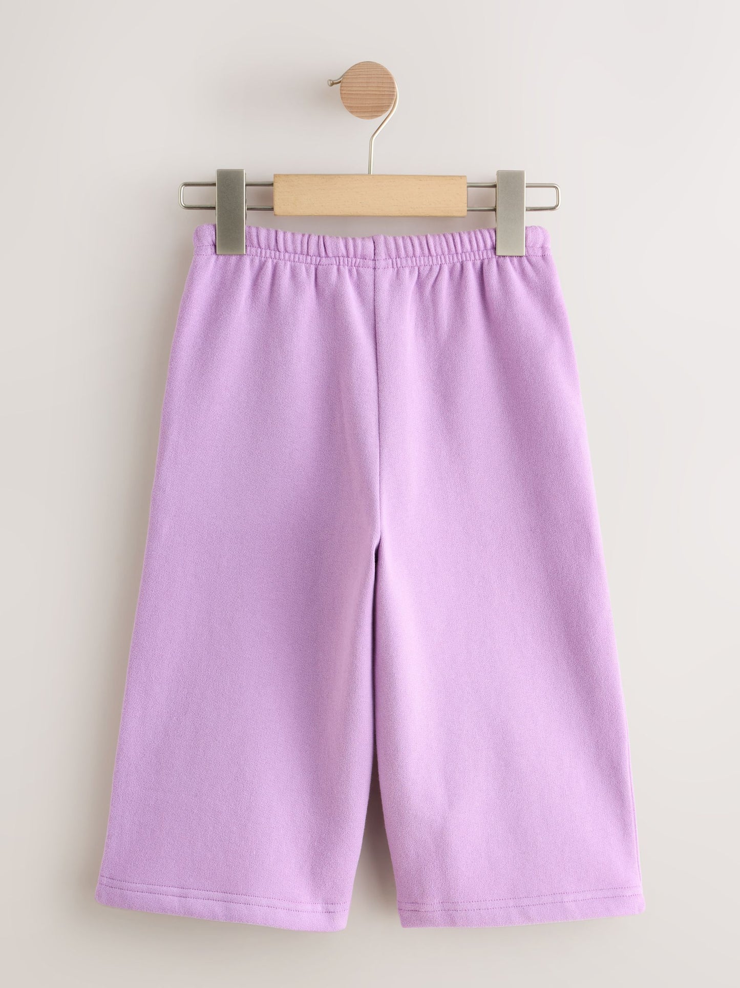 Lilac Purple Wide Leg Sweat Joggers (3mths-7yrs) image 9