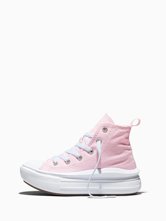 Converse Pink/White Move Platform High Top Junior Trainers image 2