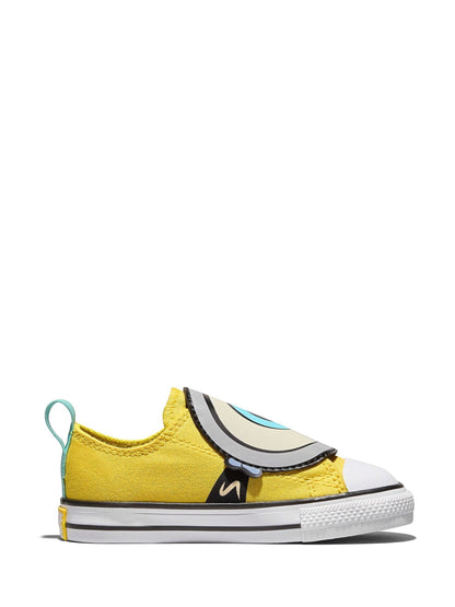 Converse Yellow/White Minion One Strap Low Trainers image 2