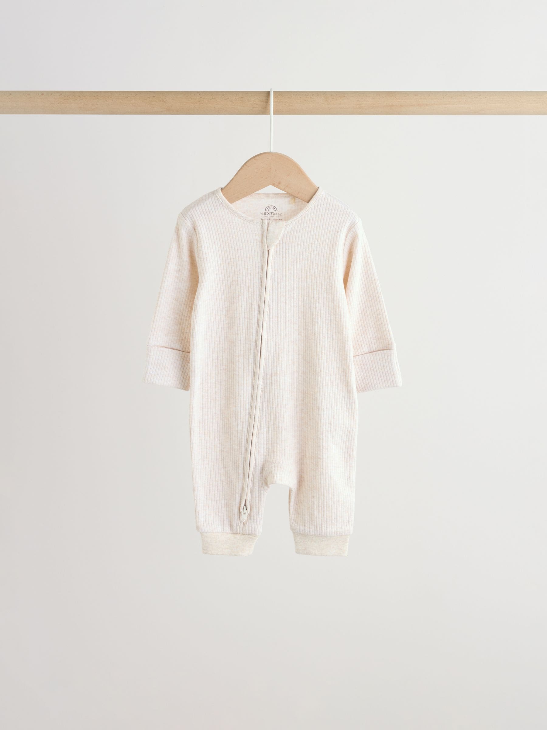 Neutral Baby Sleepsuits 5 Pack (0mths-3yrs) image 3