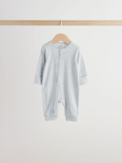 Neutral Baby Sleepsuits 5 Pack (0mths-3yrs) image 5