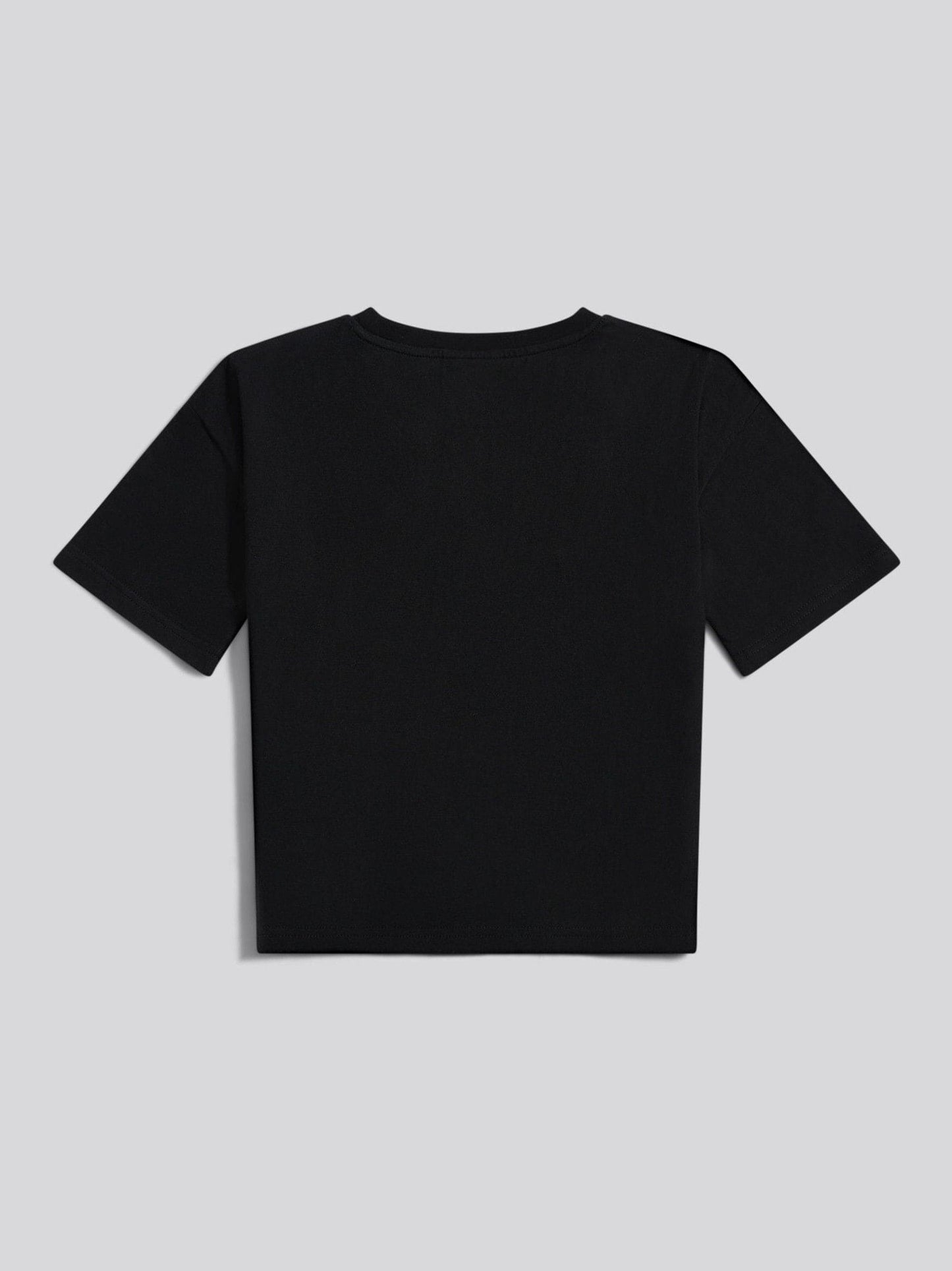 Dsiney Kidz - Juicy Couture Black Diamante Trim Neck Boxy T-Shirt image 2