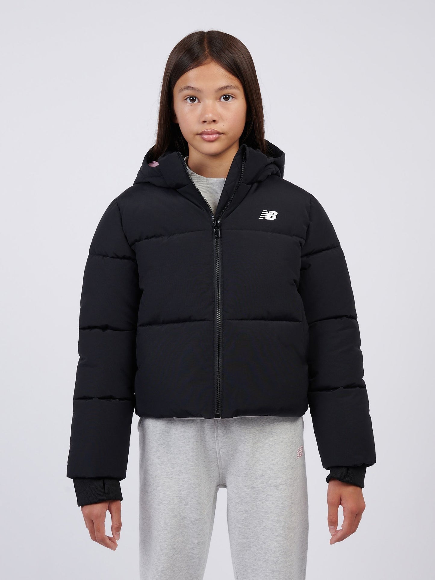 Dsiney Kidz - New Balance Black Wide Baffle Puffer Jacket image 1