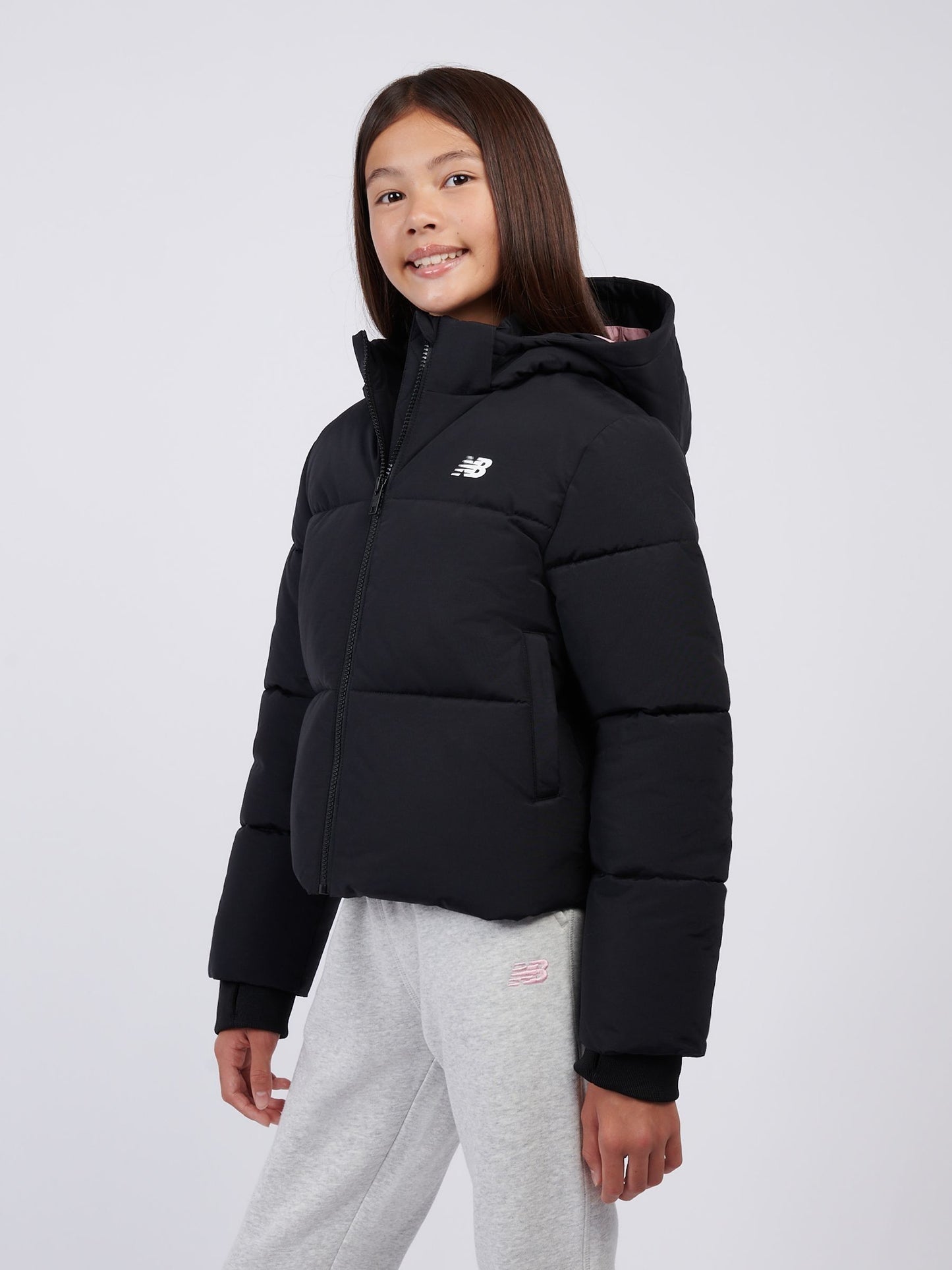 Dsiney Kidz - New Balance Black Wide Baffle Puffer Jacket image 2