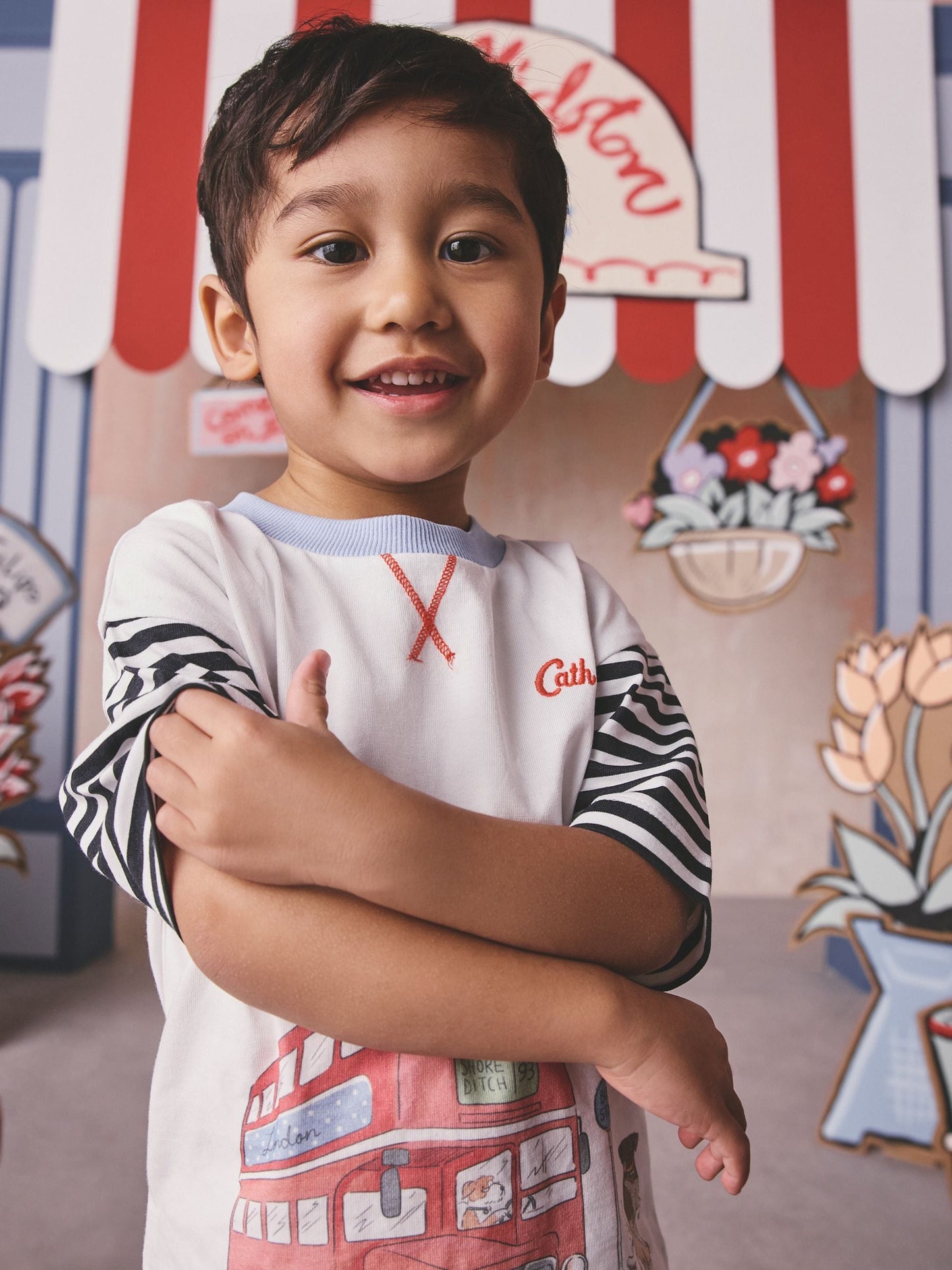 White London Bus Cath Kidston T-Shirt (3mths-7yrs) image 6