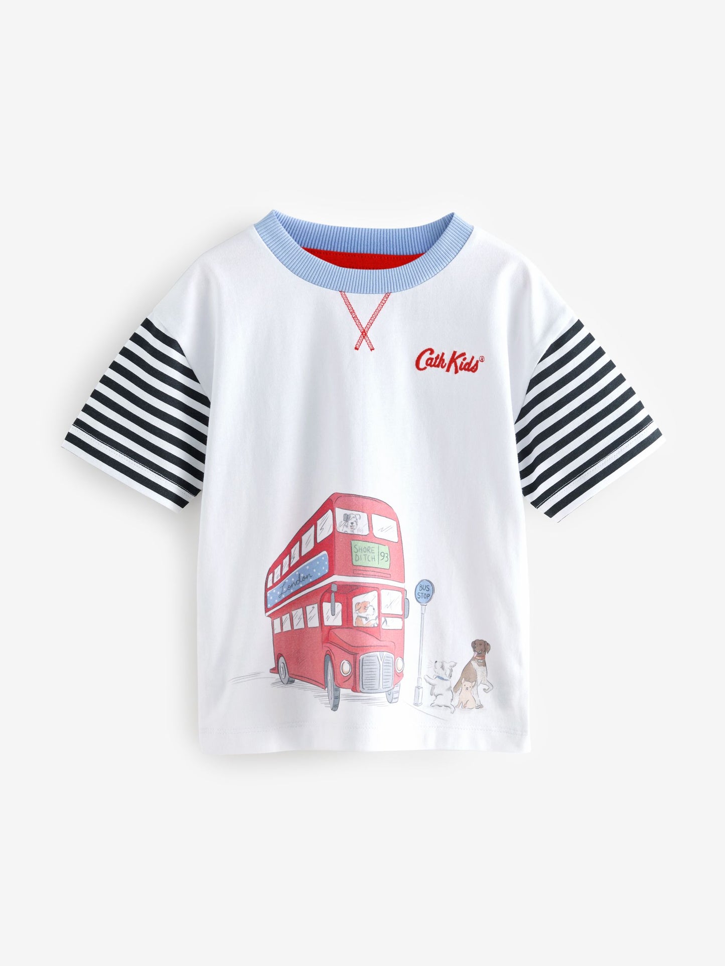 White London Bus Cath Kidston T-Shirt (3mths-7yrs) image 7