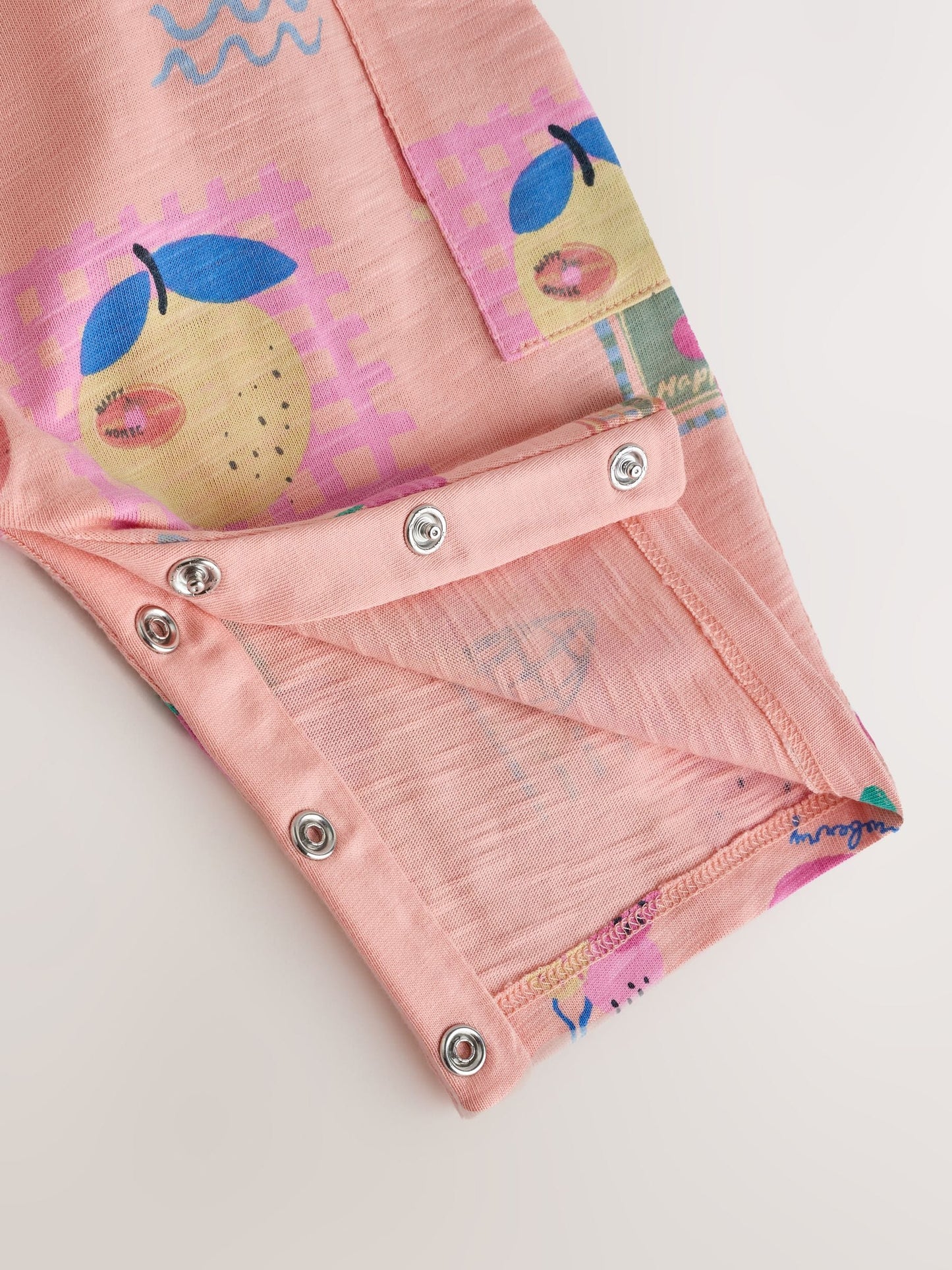 Pink Ice Cream Baby Long Leg Jersey Romper (0mths-3yrs) image 5