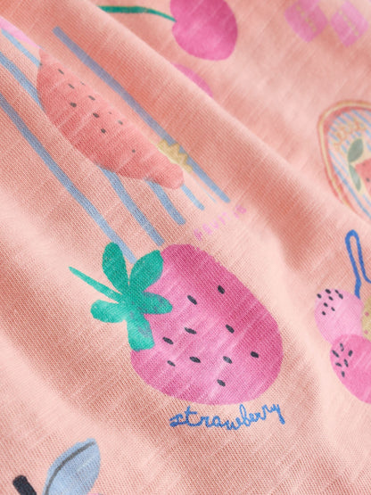 Pink Ice Cream Baby Long Leg Jersey Romper (0mths-3yrs) image 7