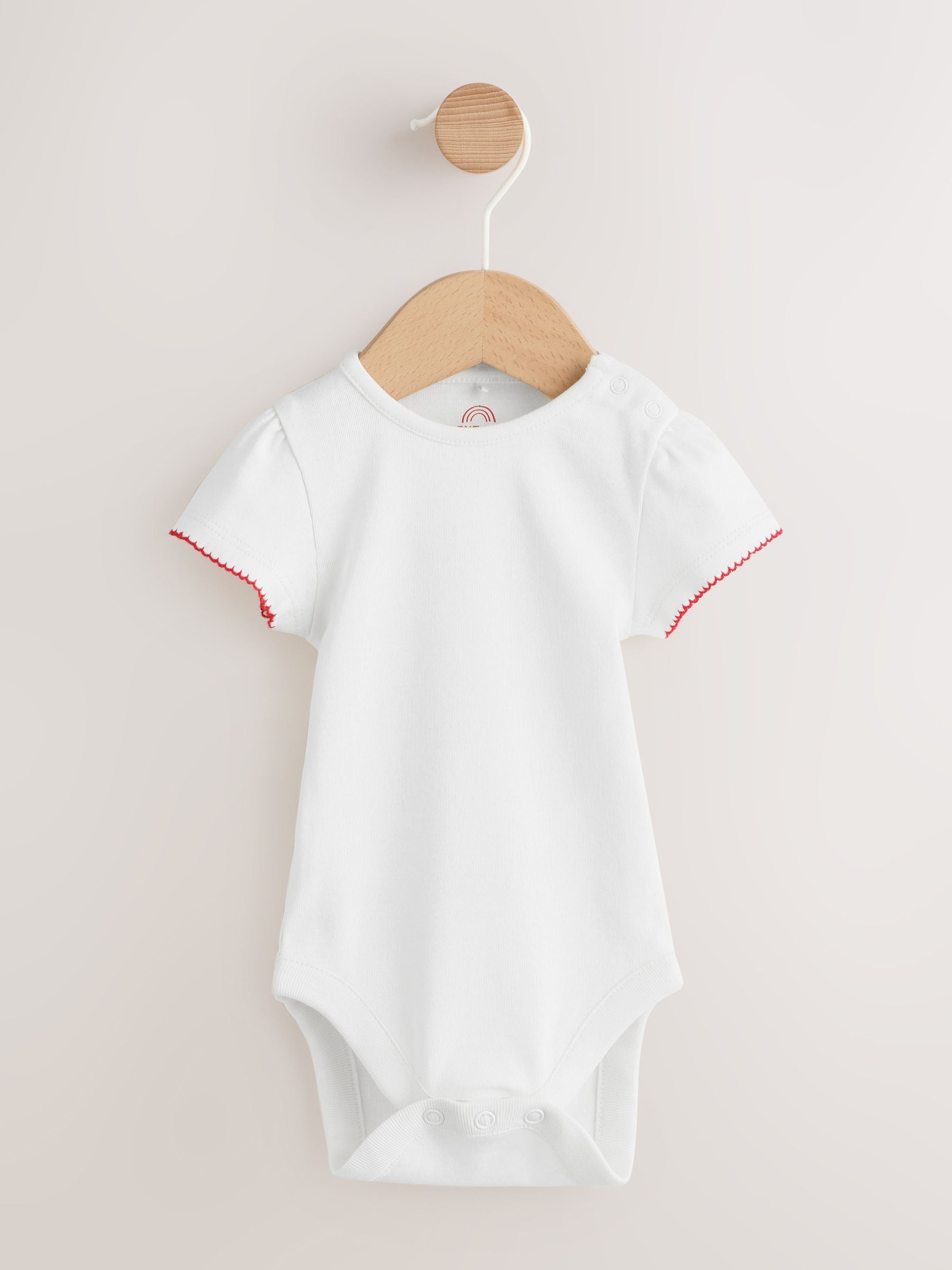 Red Gingham Printed Baby Dungarees and Bodysuits Set 2 Piece (0mths-2yrs) image 3
