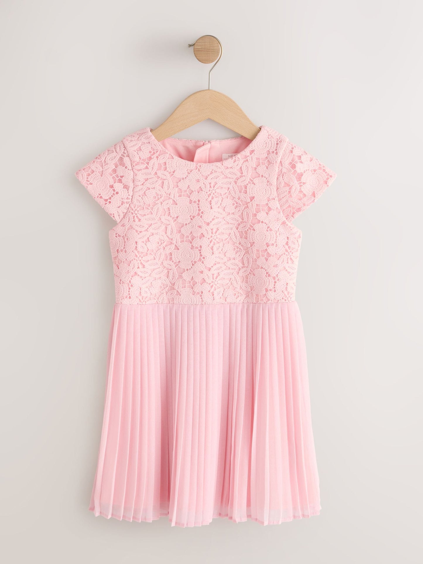 Pale Pink Occasion Dress (3-16yrs) image 5