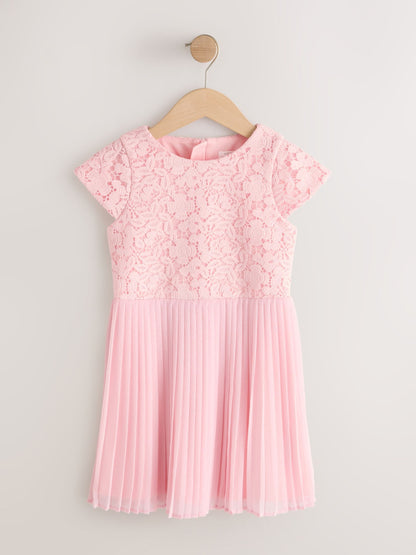 Pale Pink Occasion Dress (3-16yrs) image 5