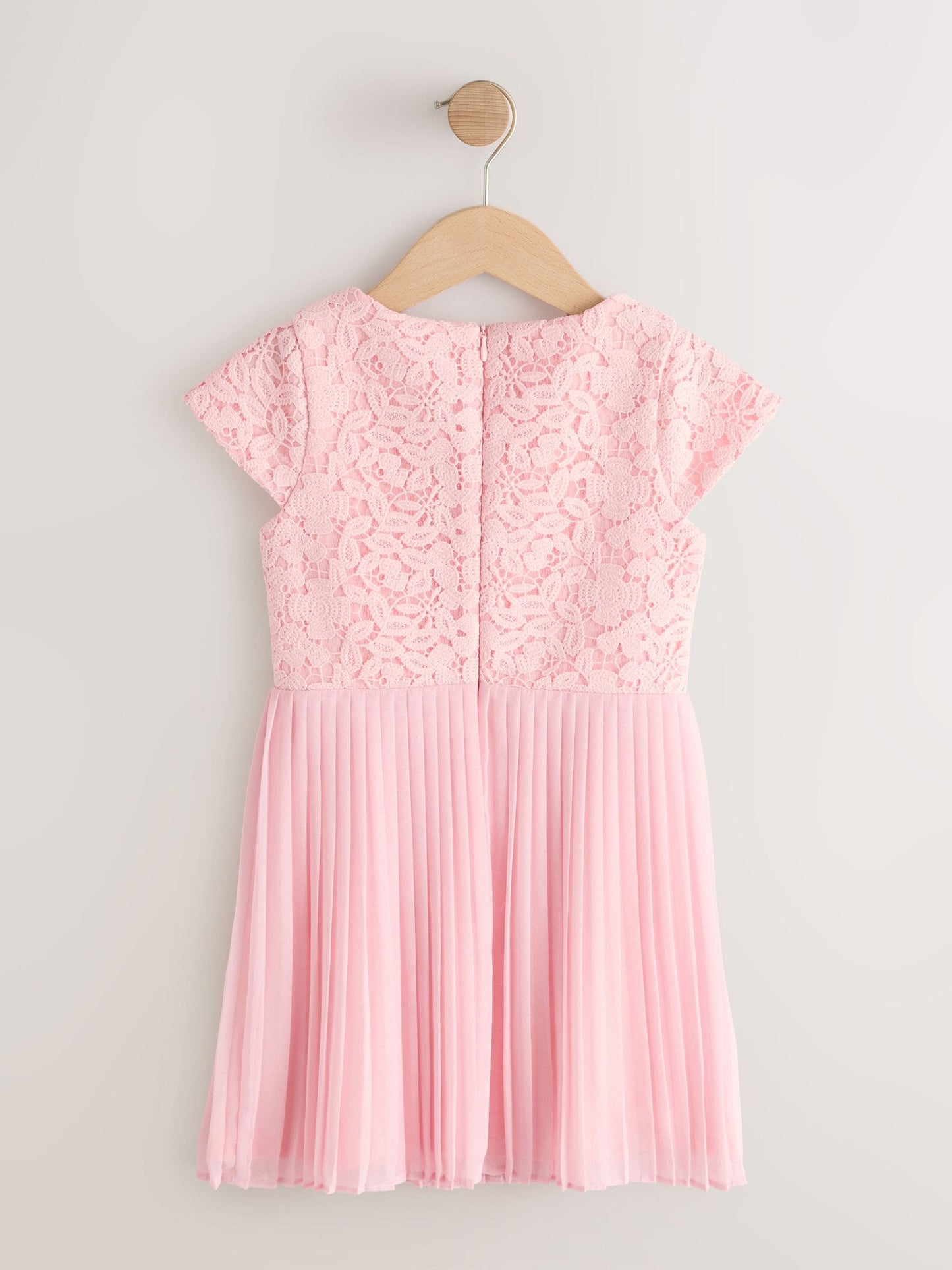 Pale Pink Occasion Dress (3-16yrs) image 6