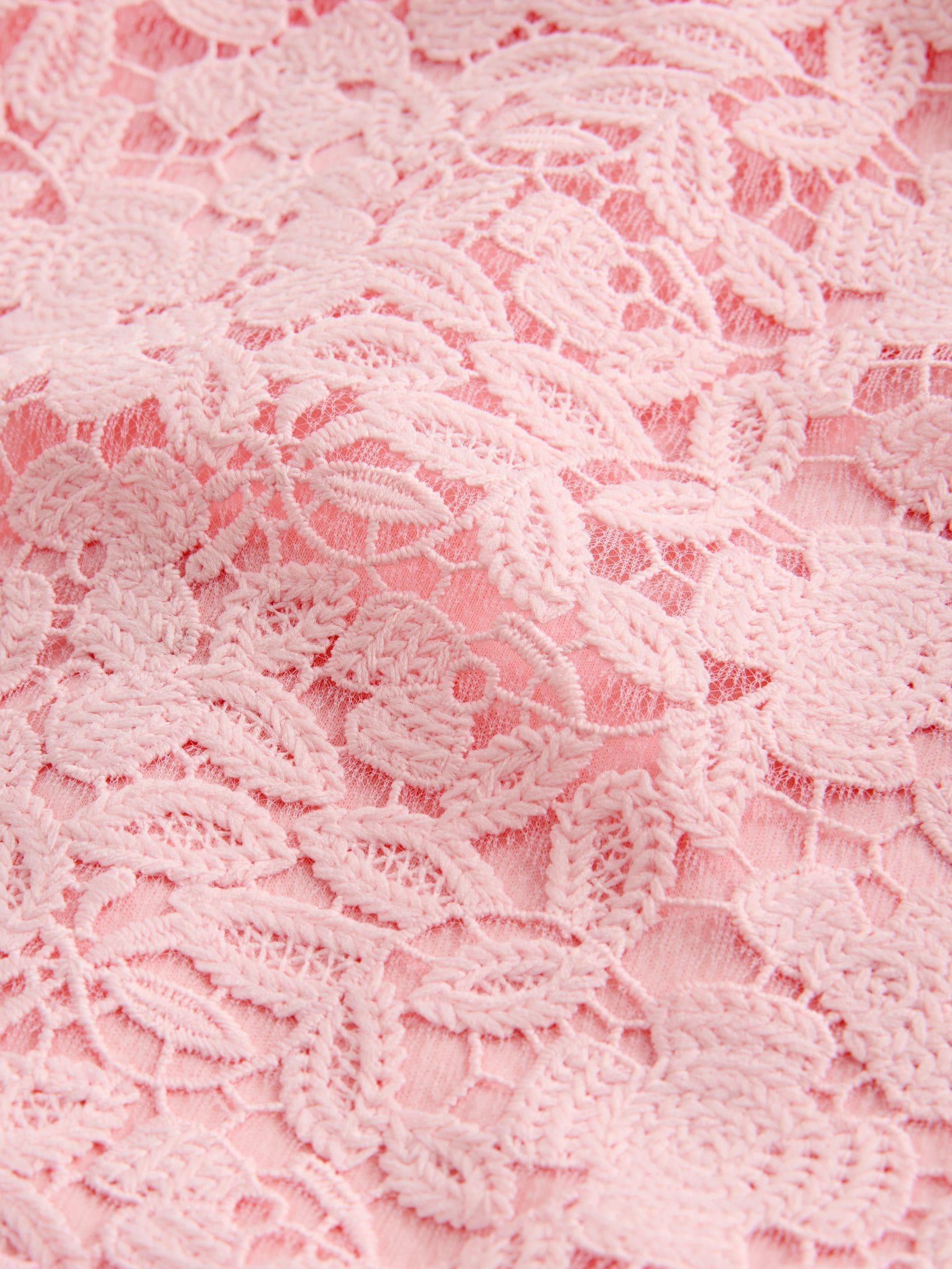 Pale Pink Occasion Dress (3-16yrs) image 9