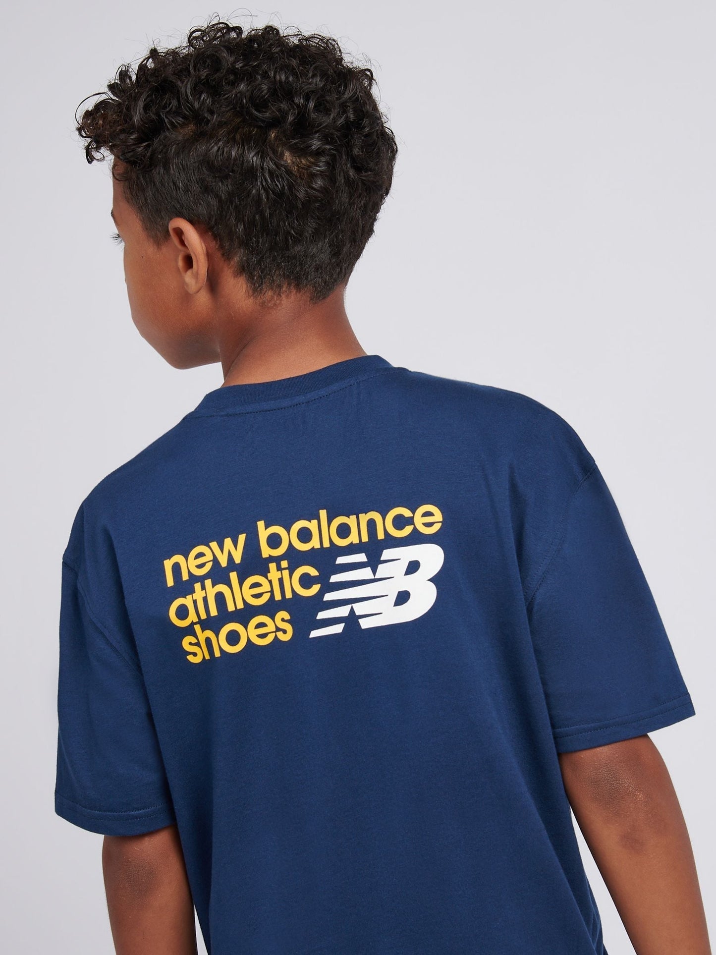 Dsiney Kidz - New Balance Dark Blue Athletics Relaxed Premium Graphic T-Shirt image 6