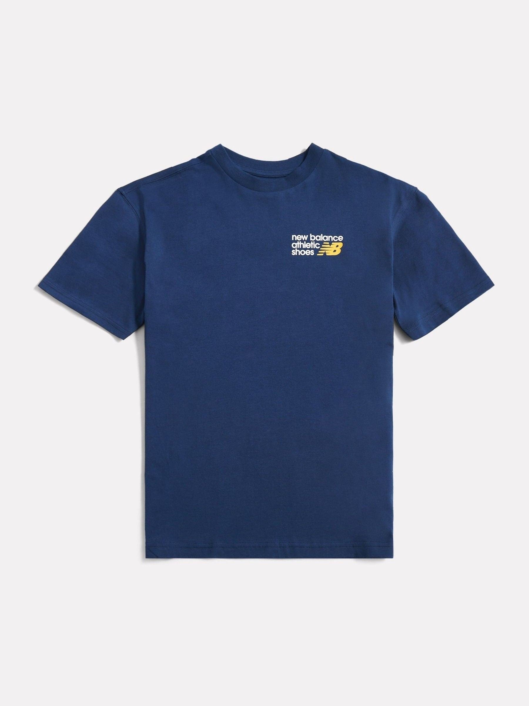 Dsiney Kidz - New Balance Dark Blue Athletics Relaxed Premium Graphic T-Shirt image 7
