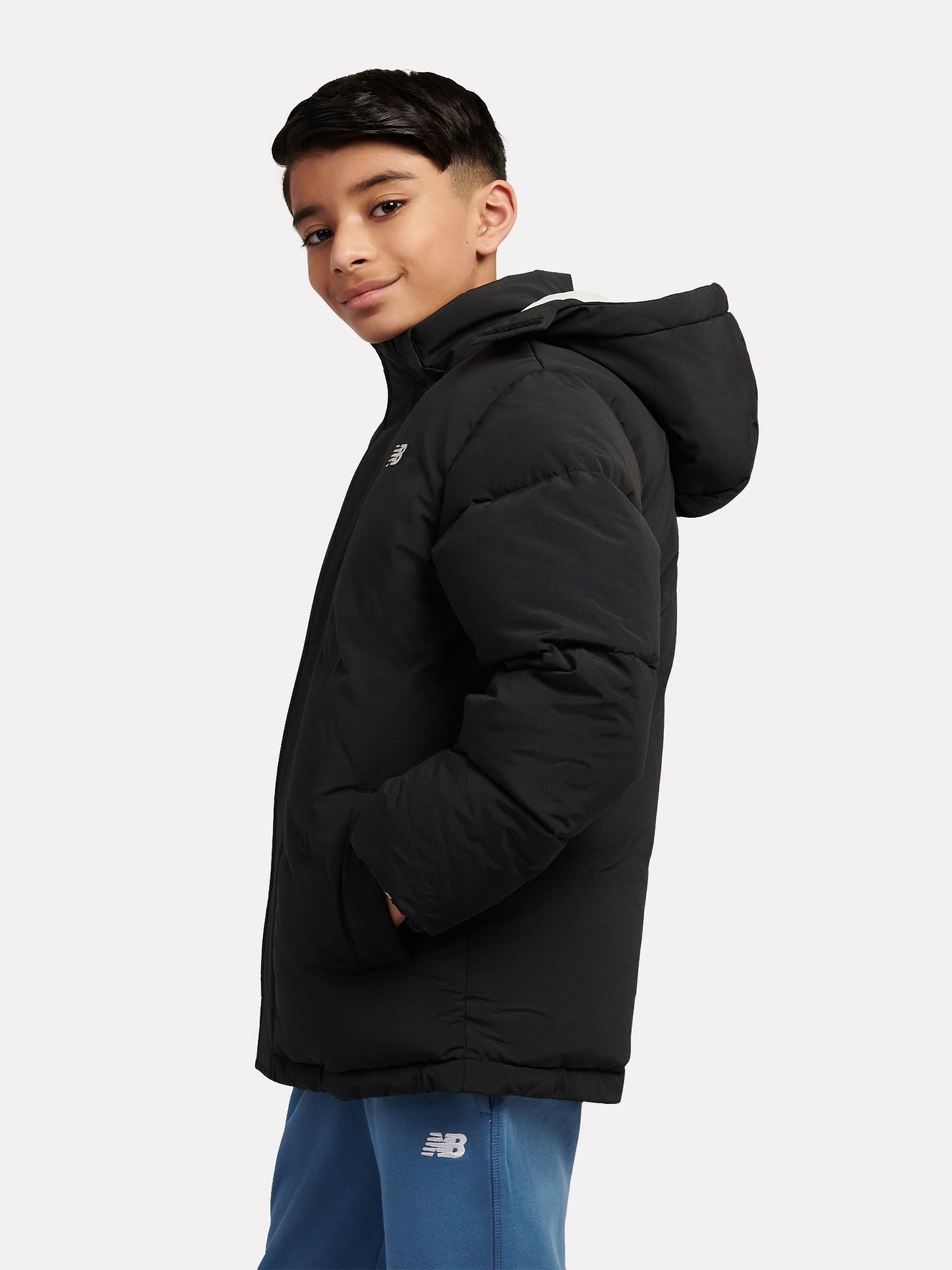 Dsiney Kidz - New Balance Black Filled Puffer Coat image 4