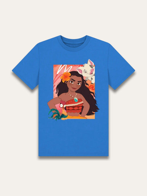Dsiney Kidz - Brand Threads Blue Moana T-Shirt image 1