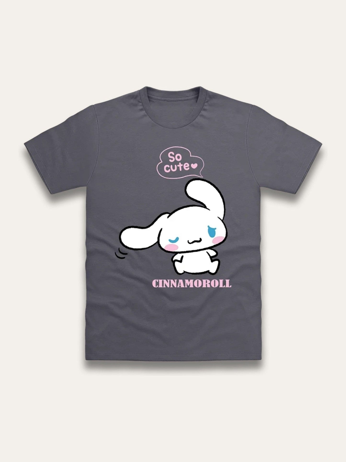 Brand Threads Grey Cinnamoroll T-Shirt image 1