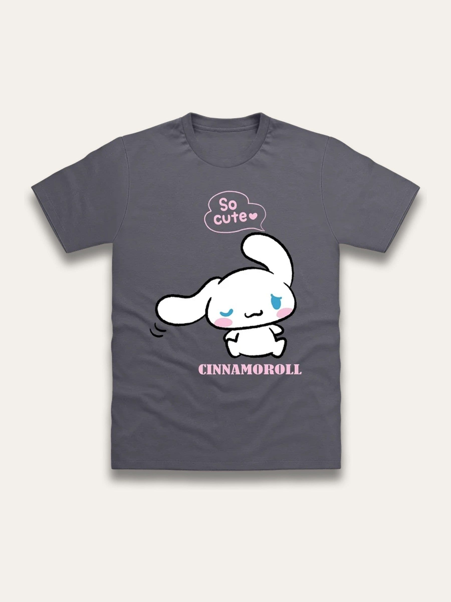 Brand Threads Grey Cinnamoroll T-Shirt image 1