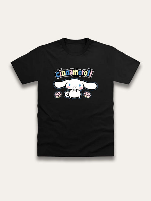 Dsiney Kidz - Brand Threads Black Cinnamoroll T-Shirt image 1