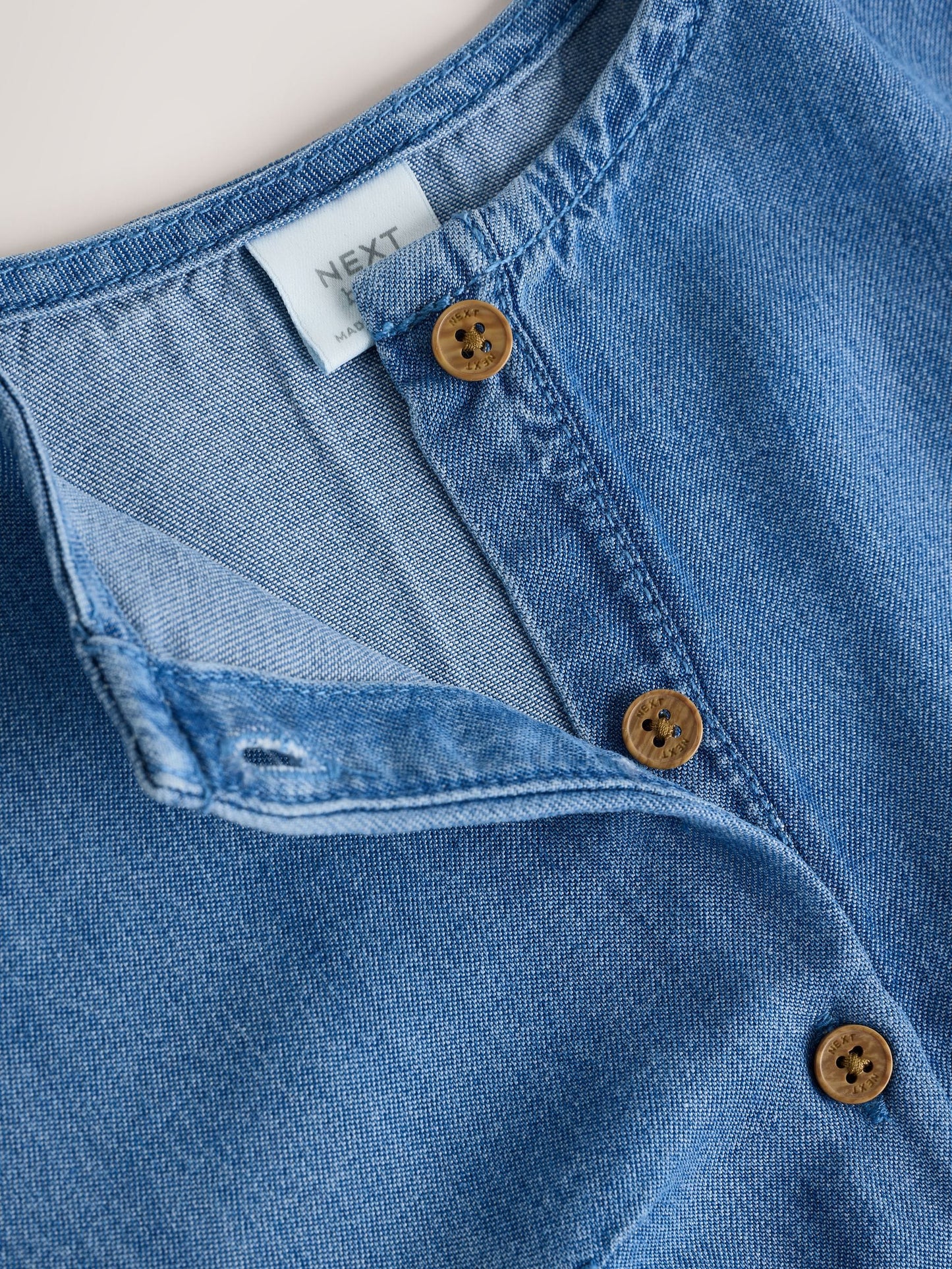 Denim Blue Bloomer Baby Romper (0mths-2yrs) image 7