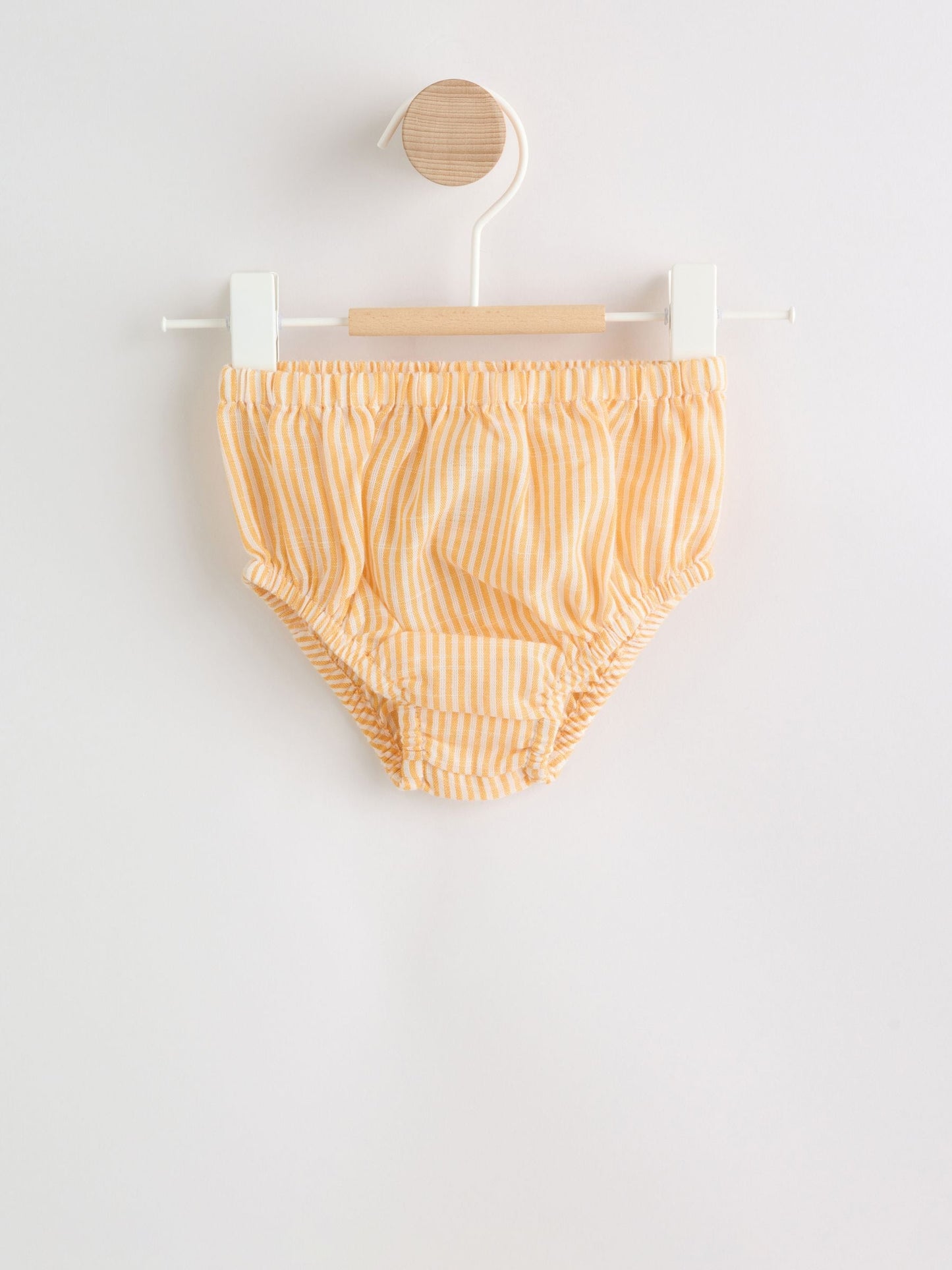Orange Stripe Woven Baby Dress and Knickers Set 2 Piece (0mths-2yrs) image 5